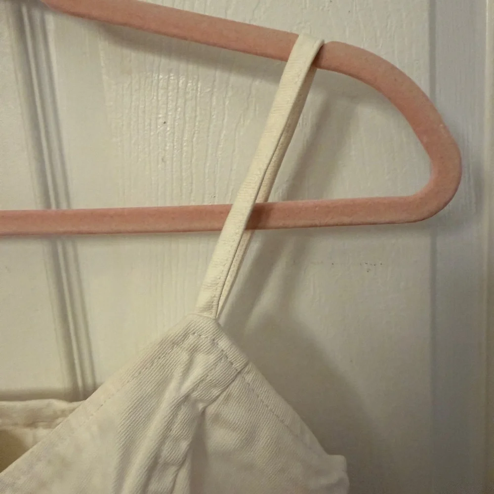 Topshop Ivory Zip-Front Dress 4 - Picture 6 of 11